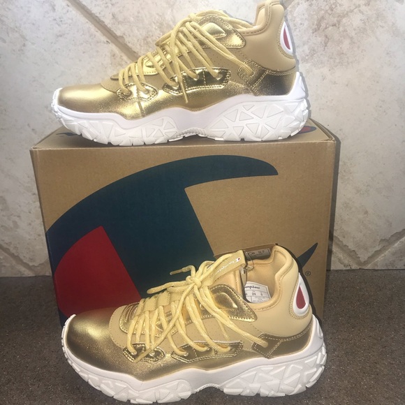 Champion Shoes - 🆕Champion Women's Life Tank Shoes: Gold/White 7.5